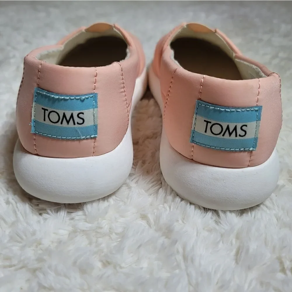 TOMS Dusty Pink Alpargata Mallow Slip On Casual Shoes